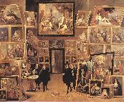 TENIERS, David the Younger, Archduke Leopold Wilhelm in his Gallery fyjg
